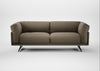Novara 3 Seater Sofa Boucle Velvet Rocky / Black
