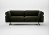 Novara 3 Seater Sofa Boucle Velvet Wilder / Black