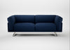 Novara 3 Seater Sofa Broad Weave Lagoon / Stainless Steel