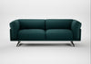 Novara 3 Seater Sofa Brushed Cotton Pine / Black