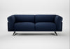 Novara 3 Seater Sofa Capelo Linen-Cotton Inkspot / Black