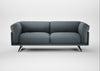 Novara 3 Seater Sofa Capelo Linen-Cotton Mineral / Black