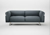 Novara 3 Seater Sofa Capelo Linen-Cotton Mineral / Stainless Steel
