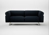 Novara 3 Seater Sofa Loop Twill Midnight / Stainless Steel