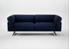 Novara 3 Seater Sofa Melton Wool New Navy / Black