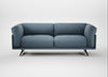 Novara 3 Seater Sofa Smart Cotton Linen Celestial / Black