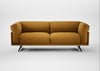 Novara 3 Seater Sofa Smart Cotton Linen Sahara / Black