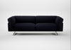 Novara 4 Seater Sofa Boucle Indigo / Stainless Steel
