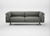 Novara 4 Seater Sofa Boucle Tweed Lapis / Black