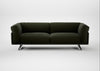 Novara 4 Seater Sofa Boucle Velvet Wilder / Black