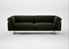 Novara 4 Seater Sofa Boucle Velvet Wilder / Stainless Steel