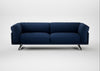 Novara 4 Seater Sofa Broad Weave Lagoon / Black