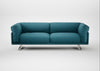 Novara 4 Seater Sofa Brushed Cotton Cadet / Stainless Steel