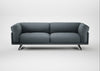 Novara 4 Seater Sofa Capelo Linen-Cotton Mineral / Black