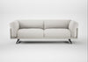 Novara 4 Seater Sofa Capelo Linen-Cotton Sea Salt / Black