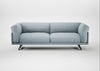 Novara 4 Seater Sofa Capelo Linen-Cotton Sea Shanty / Black