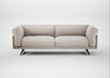 Novara 4 Seater Sofa Capelo Linen-Cotton Sesame / Black
