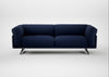 Novara 4 Seater Sofa Melton Wool New Navy / Black