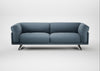 Novara 4 Seater Sofa Smart Cotton Linen Celestial / Black