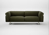 Novara 4 Seater Sofa Smart Cotton Linen Myrtle / Stainless Steel