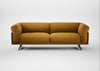 Novara 4 Seater Sofa Smart Cotton Linen Sahara / Black