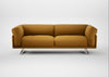 Novara 4 Seater Sofa Smart Cotton Linen Sahara / Stainless Steel