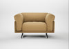 Novara Loveseat Boucle Tweed Citrine / Black