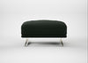 Novara Ottoman Boucle Fern / Stainless Steel