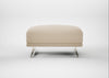 Novara Ottoman Loop Twill Fossil / Stainless Steel