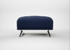 Novara Ottoman Melton Wool New Navy / Black