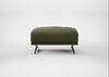 Novara Ottoman Smart Cotton Linen Myrtle / Black