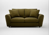 Snooze 3 Seater Sofa Wool Velvet Olive