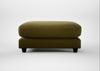 Snooze Footstool Wool Velvet Olive