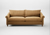 Devon 4 Seater Sofa Wool Velvet Camel / Natural