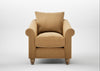 Devon Armchair Wool Velvet Camel / Natural