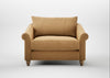 Devon Loveseat Wool Velvet Camel / Natural