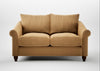 Devon 2 Seater Sofa Wool Velvet Camel / Walnut Stained