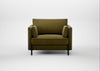Tortona Armchair Wool Velvet Olive