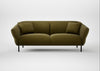 Alto 3 Seater Sofa Wool Velvet Olive