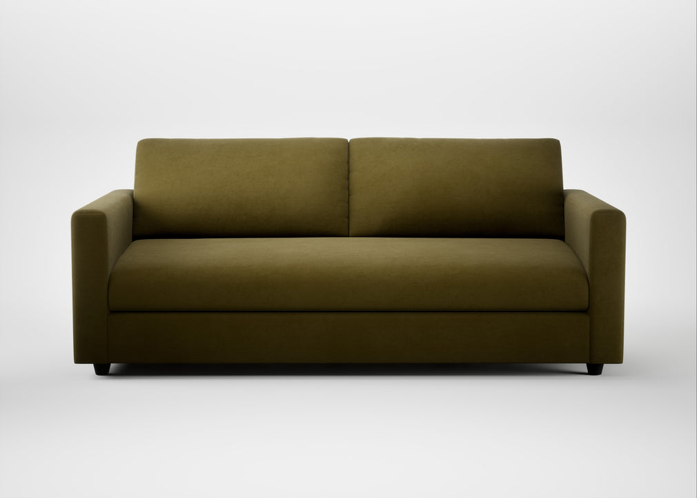 Nimbus II 4 Seater Sofa Wool Velvet Olive