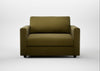 Nimbus II Loveseat Wool Velvet Olive