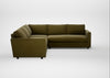 Nimbus II Corner Sofa Wool Velvet Olive