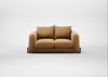Nuvola 2 Seater Sofa Wool Velvet Camel / Black