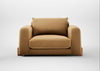 Nuvola Loveseat Wool Velvet Camel / Natural