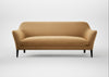 Wallis 4 Seater Sofa Wool Velvet Camel / Black