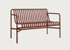 Palissade Dining Bench with Armrest
