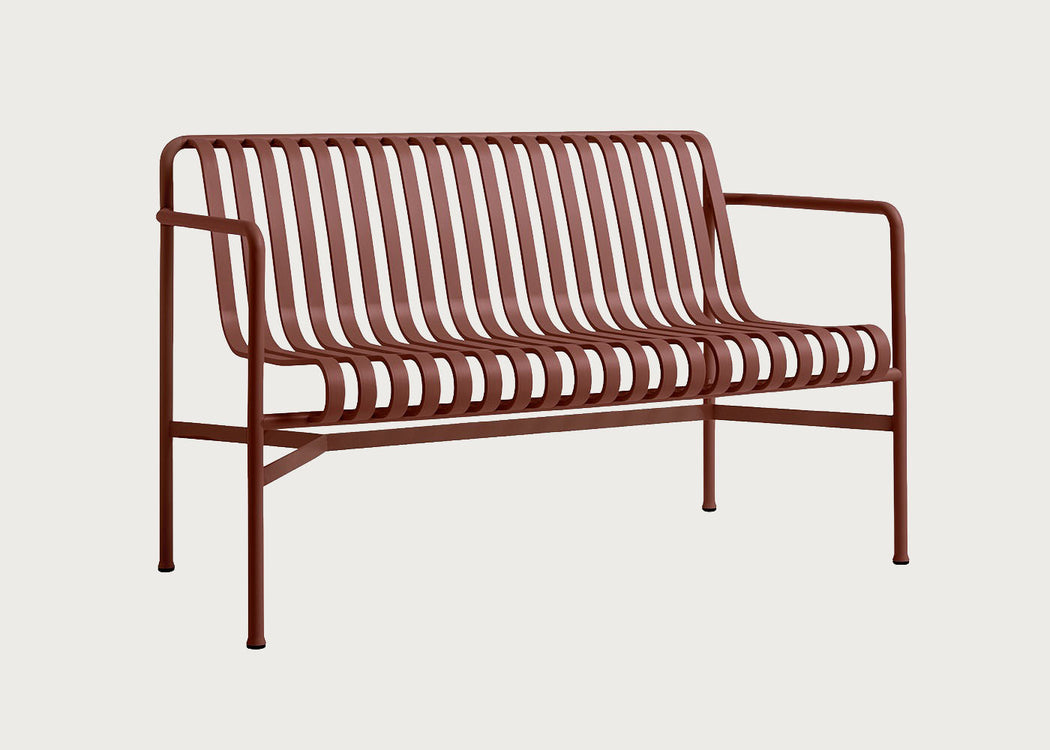 Palissade Dining Bench with Armrest