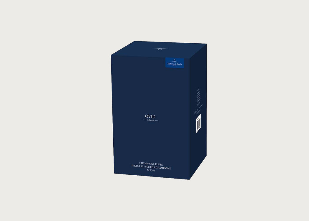 Ovid Champagne Flute Set of 4