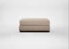 Trento Ottoman Boucle Tweed Pearl