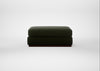 Trento Ottoman Boucle Velvet Wilder
